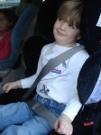 Recaro Young Sport - BPB Optimal lap belt fit low, touching tops of thighs