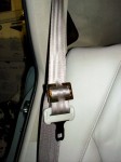 locking clip left installed on belt