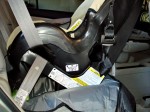 SafeFit Back Seat Storage with Seat Protector installed side 1