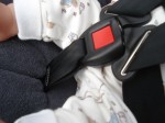 Sym65 newborn doll single buckle position