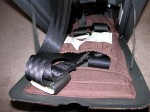 Orbit Toddler strap storage