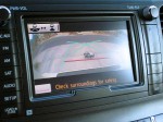 2011 Sienna backup camera screen wide view