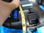 Seat pan depth