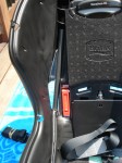 EPP removed to show how LATCH bar extends up the shell