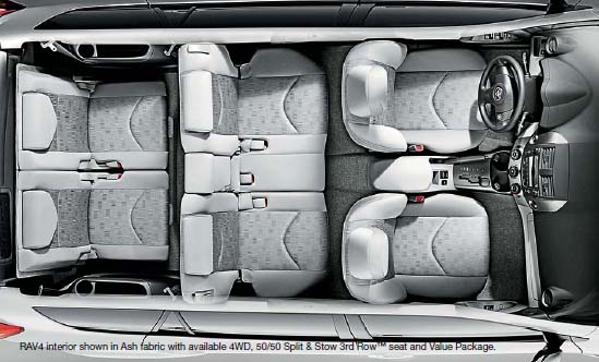 does toyota venza have 3rd row seating #6