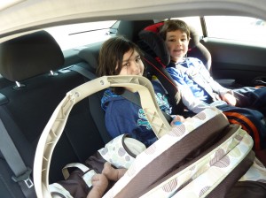 can you fit 3 carseats in a toyota prius #2