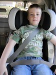 7.5 yr old, 50", 60 lbs in booster mode