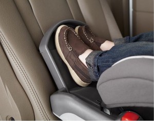 Graco SR40 legroom & footrest