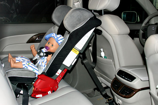 isofix car seat without top tether