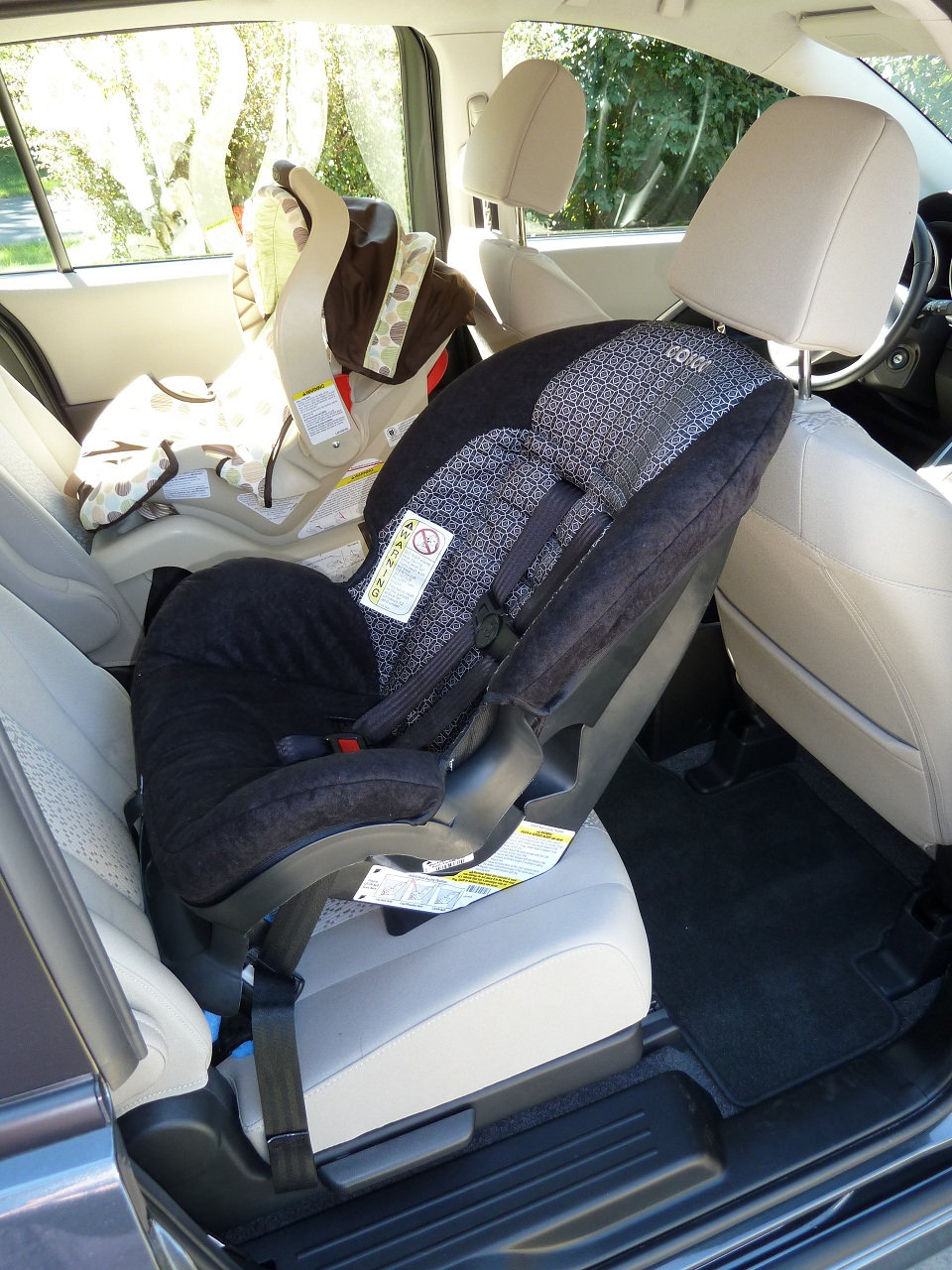 mazda 3 rear facing car seat