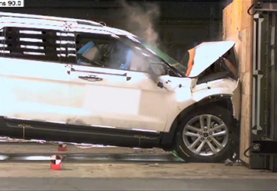 2011 Ford explorer crash test video #4