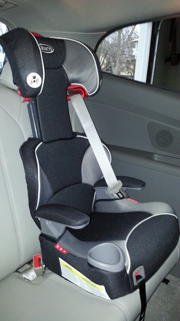 graco affix highback booster car seat
