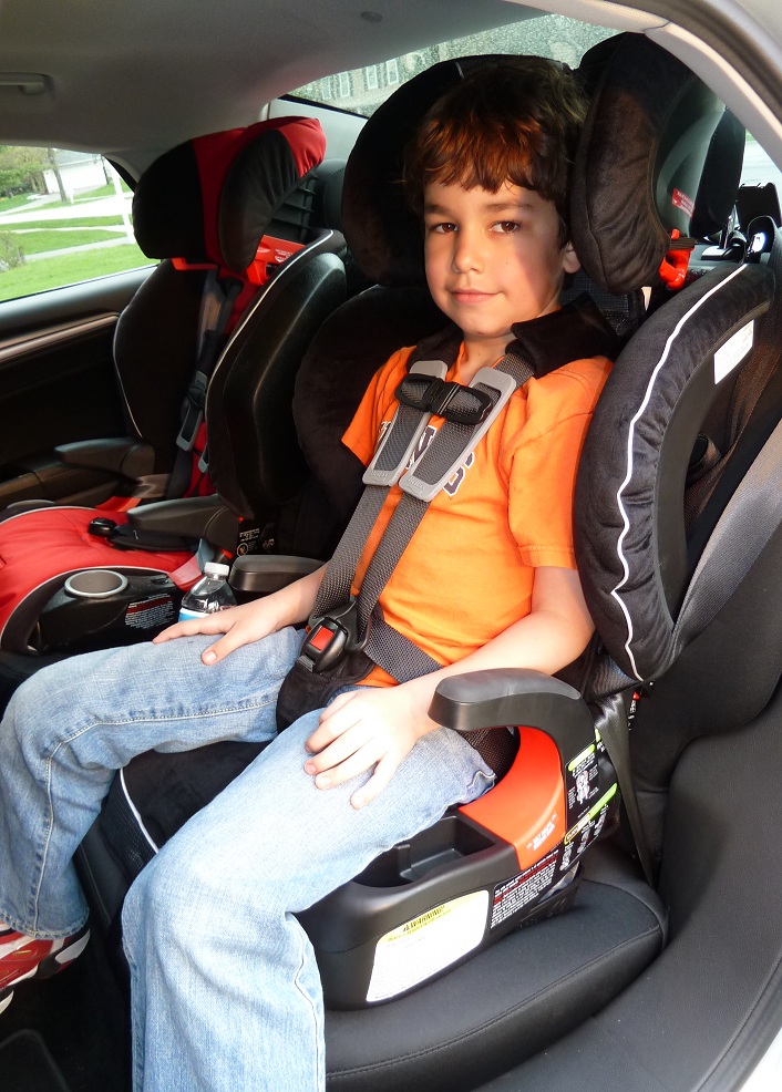 Britax frontier in outlet booster mode