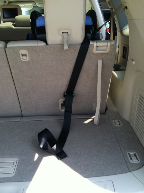 Nissan pathfinder 3rd row car outlet seat