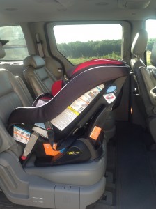 The Ultimate Rear-Facing Convertible Carseat Space 