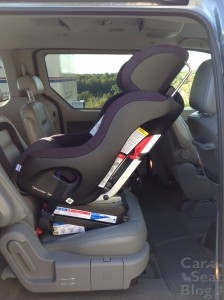 Clek Foonf - headrest fully extended
