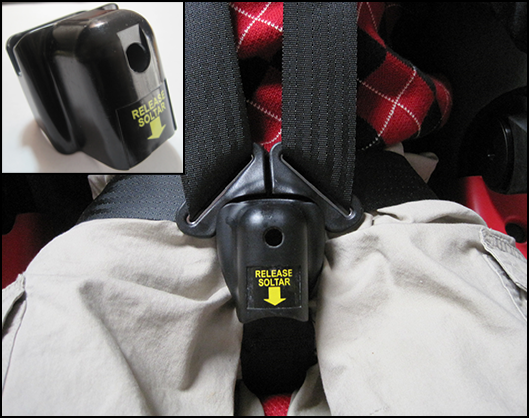 car seat chest buckle guard