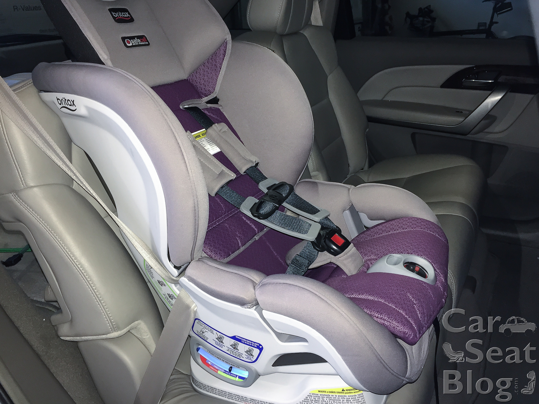 britax forward facing car seat