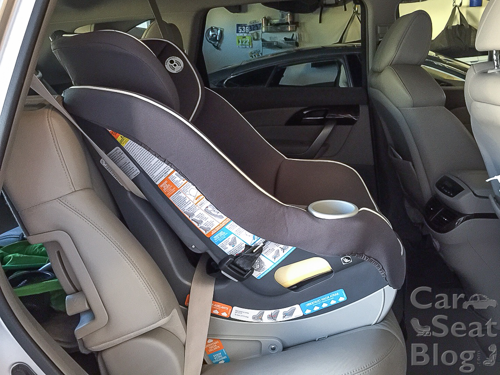 installing rear facing car seat with latch