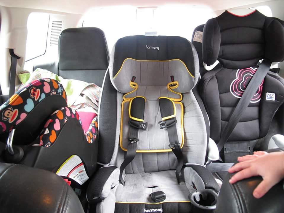narrow child car seat