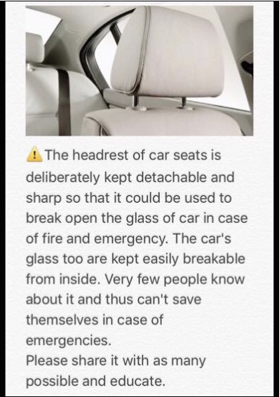 The Importance of Your Car Headrest