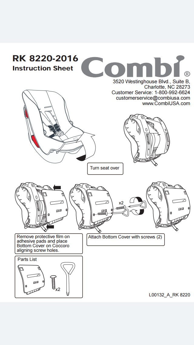 Combi coccoro clearance recall