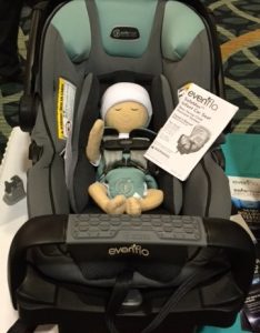 2019 Evenflo Safemax Infant Cat, Evenflo Safemax Infant Car Seat Head Support