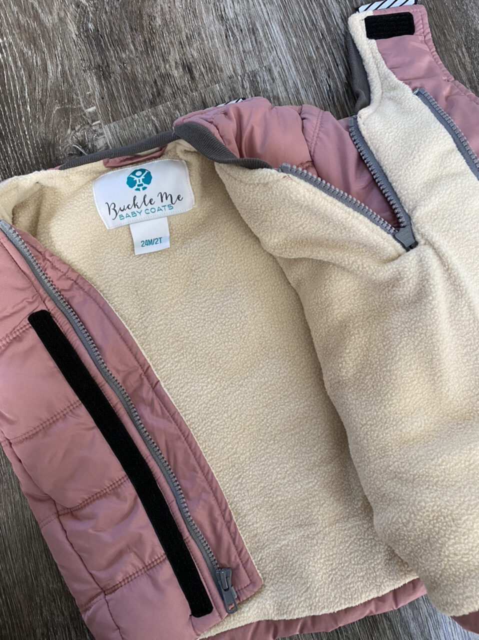 Toasty Car Seat Coat - 6 / Deepest of Oceans by Buckle Me Baby Coats