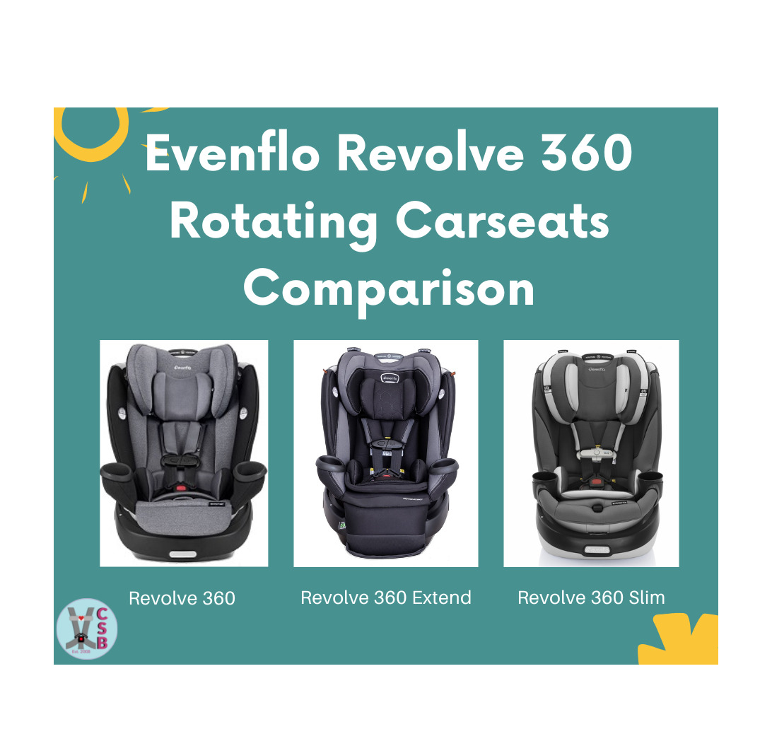 Evenflo® Gold Revolve360 Extend All-in-One Rotational Car Seat with Green &  Gentle Fabric - Evenflo® Official Site – Evenflo® Company, Inc