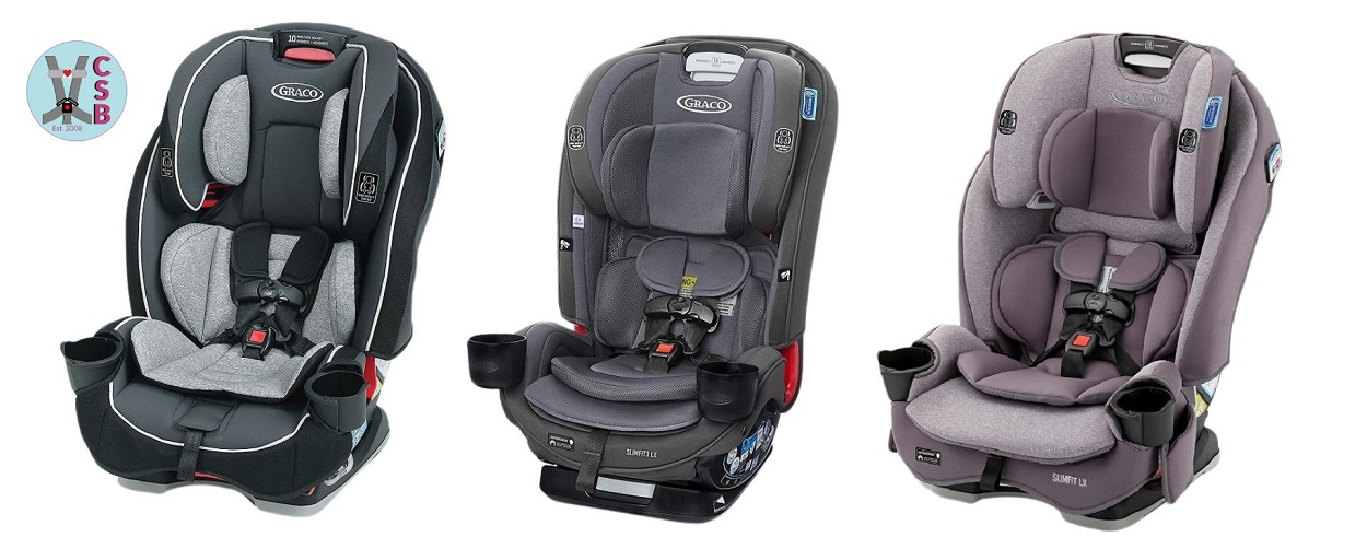 Graco® SlimFit® LX 3-in-1 Convertible Car Seat, Shaw 