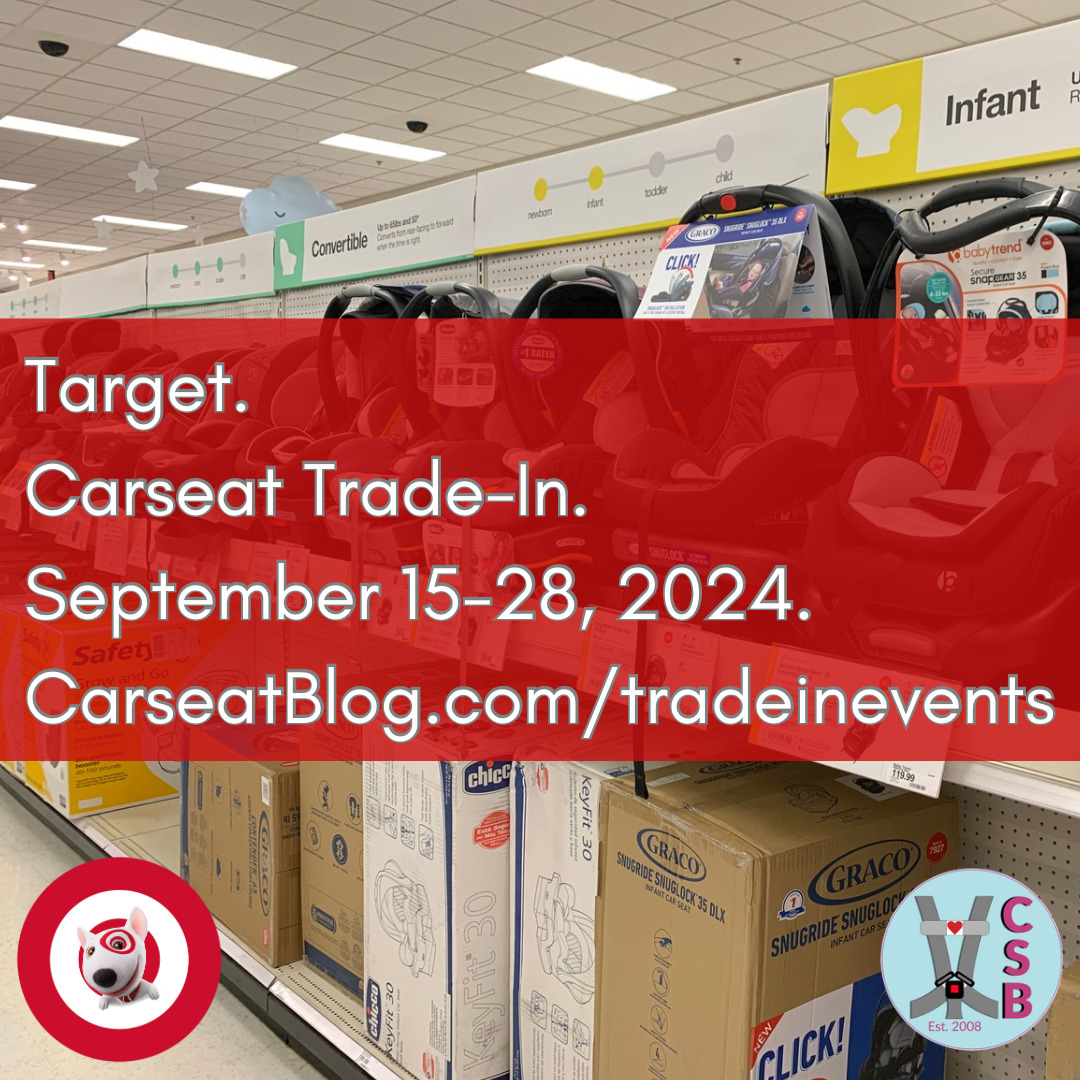 September 2024 Target Car Seat TradeIn Event CarseatBlog